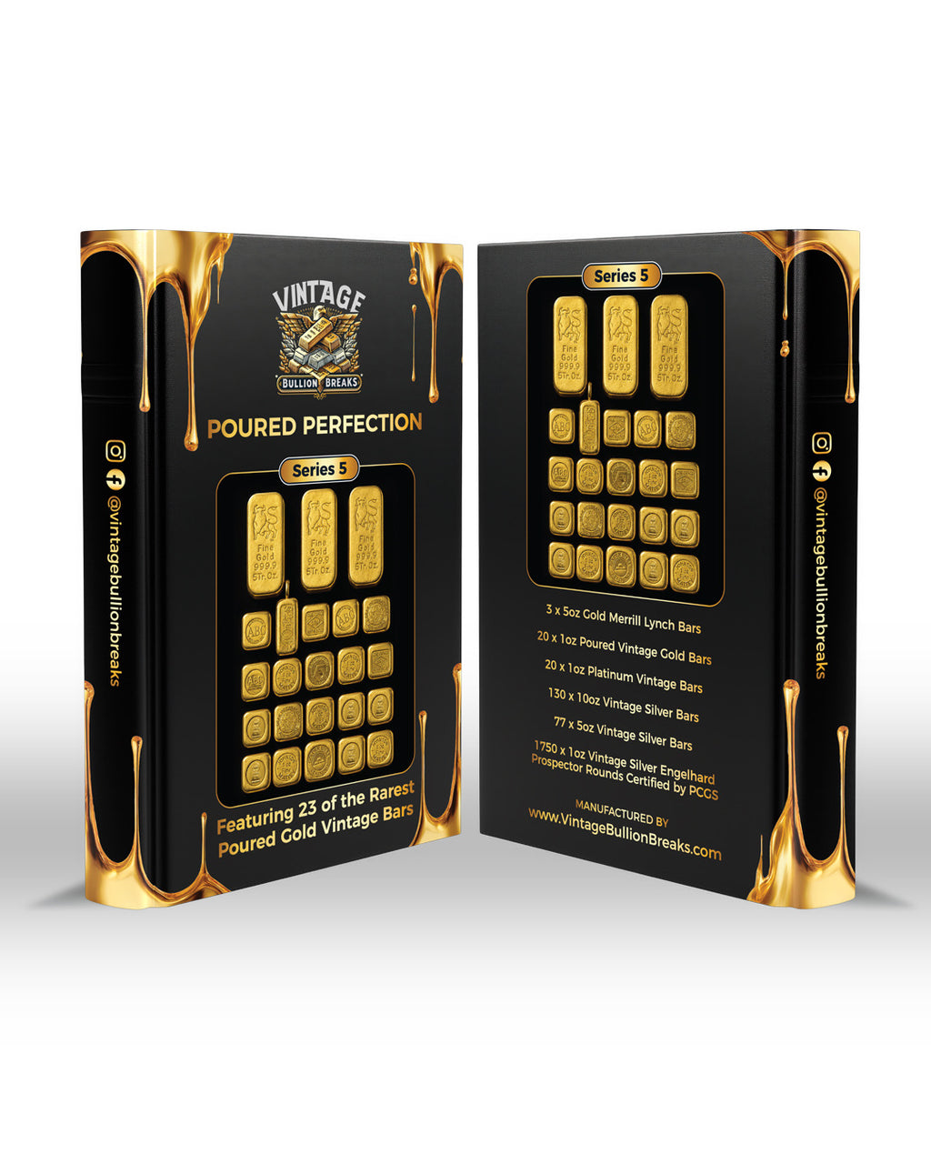 Vintage Bullion Breaks - Series 5 - Poured Perfection
